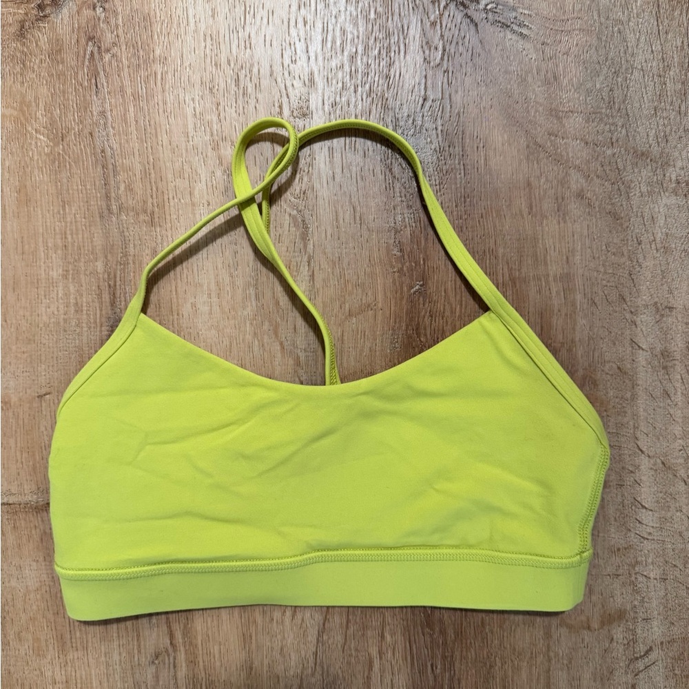 Lululemon Flow Y Bra Nulu Light Support, Size 4